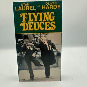 Flying Deuces VHS 1939 Laurel & Hardy GoodTimes Classics Comedy B/W